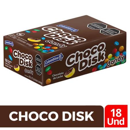 CHOCODISK X 18 UND CJ X 12 UND