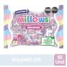 MASMELOS MILLOWS UNICORNIO INDIVIDUAL X 50 UND CJ X 8 UND