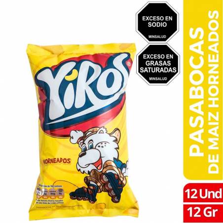 YIROS MANTEQUILLAS X 12 GR X 12 UND CJ X UND