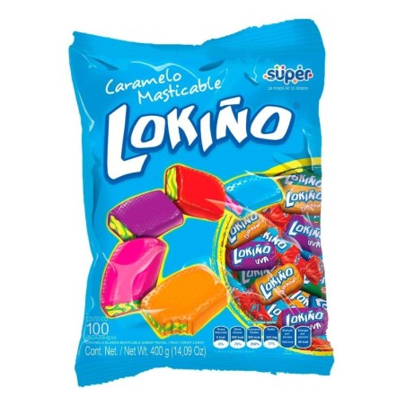 CARAMELO LOKINO X 100 UND CJ X 24 UND