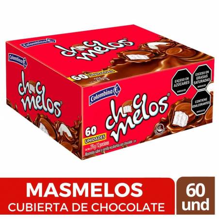 CHOCMELOS PLEGADIZA X 60 UND CJ X UND