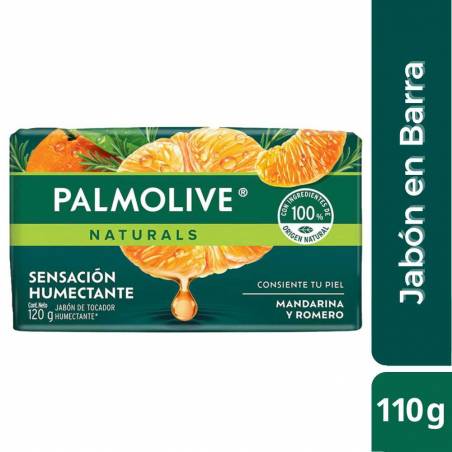 JABON PALMOLIVE MANDARINA Y ROMERO X 110 GR CJ X 72