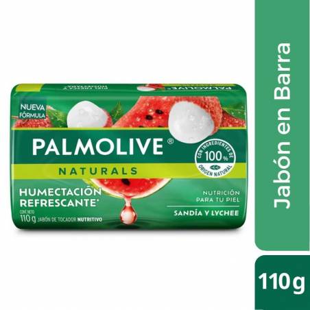 JABON PALMOLIVE SANDIA Y LYCHEE X 110 GR CJ X 72