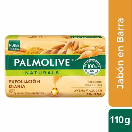 JABON PALMOLIVE AVENA Y AZUCAR X 110 GR CJ X 72