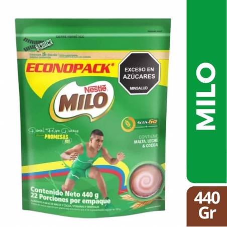 MILO DOYPACK X 440 GR CJ X 12 UND