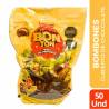 BOMBONES DE CHOCOLATE X 50 UND CJ X UND