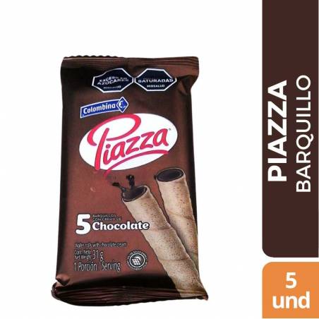 PIAZZA CHOCOLATE X 5 UND CJ X UND