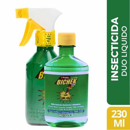 INSECTICIDA BICHEK DUO LIQUIDO X 230 ML CJ X UND