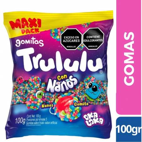 TRULULU MAXI PACK NANOS X 100 GR X UND CJ X UND