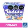 GOMAS TRULULU UNICORNIO X 6 UND CJ X UND