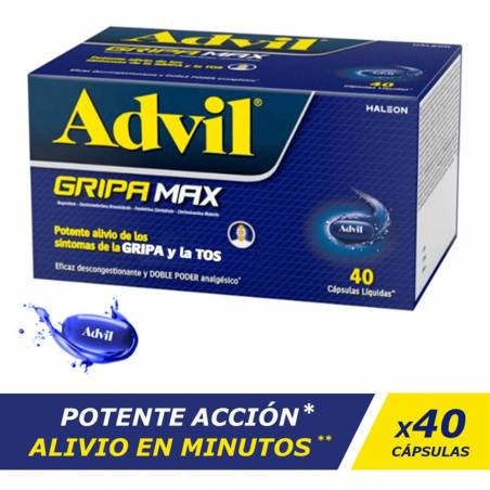 ADVIL GRIPA MAX X 40 UND CJ X UND