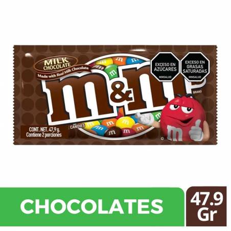 CHOCOLATES M&M X 47.9 GR (CAFE)