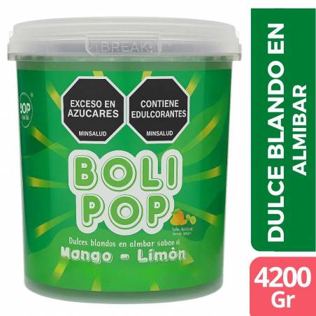 BOLI POP MANGO LIMON X 4200 GR CJ X UND