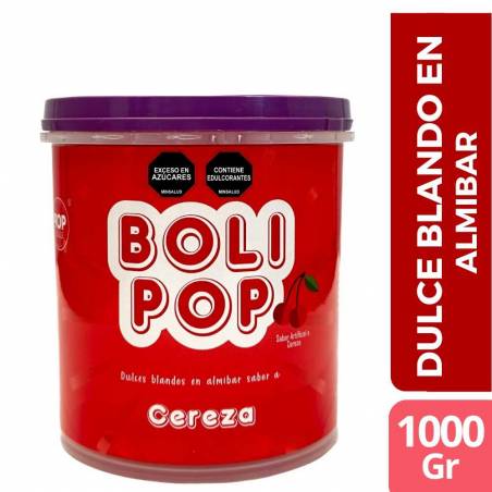 BOLI POP CEREZA X 1000 GR CJ X UND
