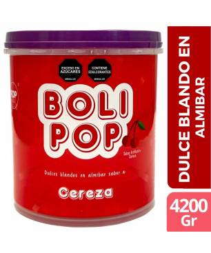 BOLI POP CEREZA X 4200 GR CJ X UND
