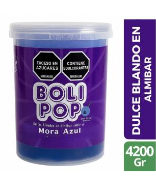 BOLI POP MORA AZUL X 4200 GR CJ X UND