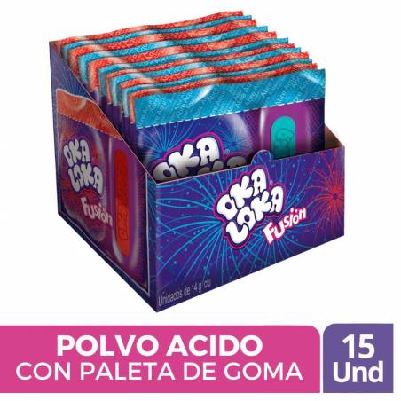 OKA LOKA FUSION X 15 UND CJ X 28 UND