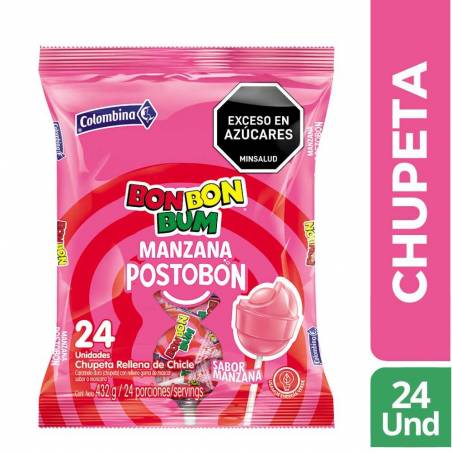 BON BON BUM POSTOBON X 24 UND CJ X 15 UND