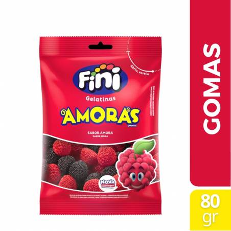 GOMAS FINI MORAS X 80 GR CJ X 12 UND