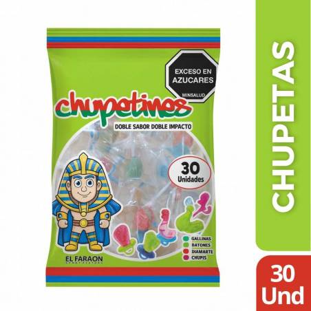 CHUPETINES X 30 UND CJ X UND