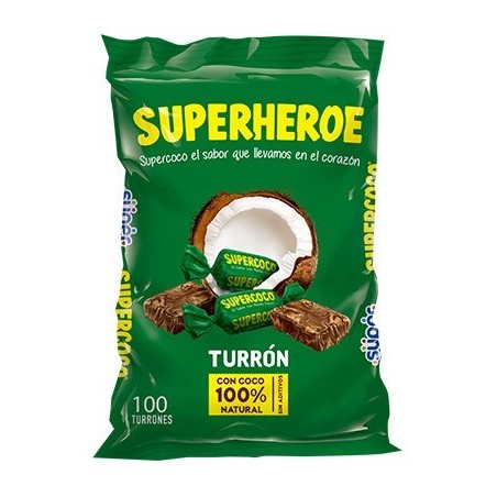 TURRON SUPERCOCO X 100 UND CJ X 18 UND