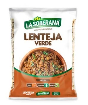 LENTEJAS LA SOBERANA X 460 GR  CJ X 24 UND