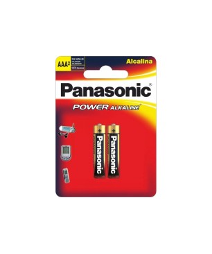 PILA AAA ALKALINA PANASONIC X 2 UND
